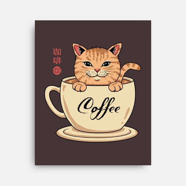 Nekoffee-none stretched canvas-vp021