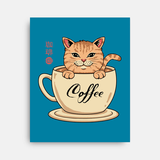 Nekoffee-none stretched canvas-vp021