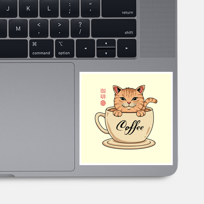 Nekoffee-none glossy sticker-vp021