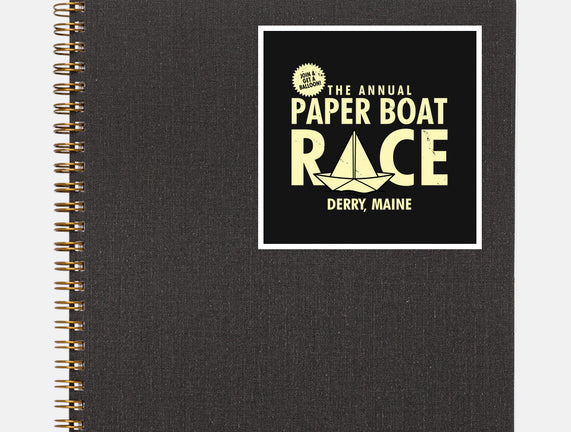 The Annual Paper Boat Race
