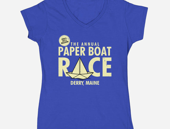 The Annual Paper Boat Race