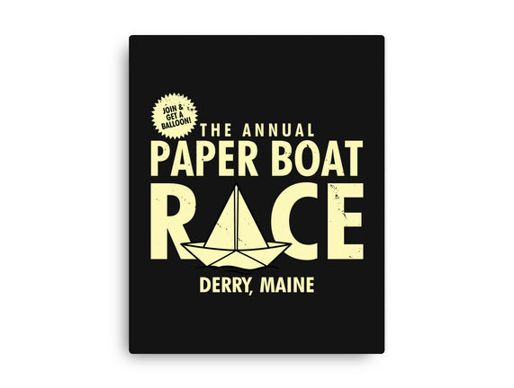 The Annual Paper Boat Race