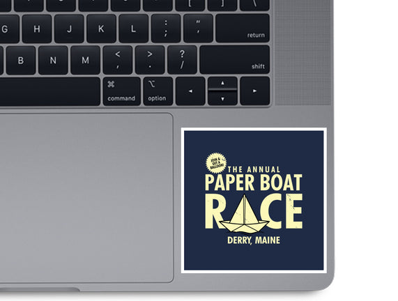 The Annual Paper Boat Race