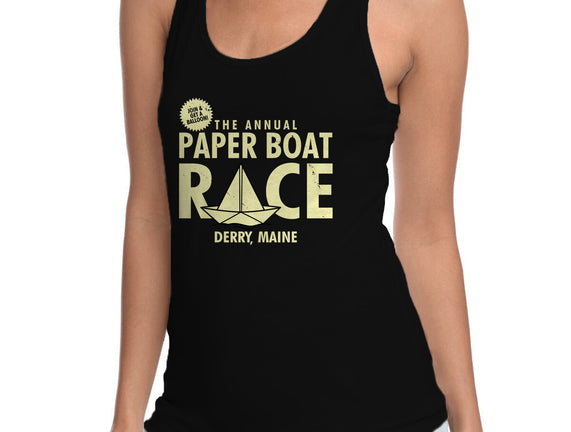The Annual Paper Boat Race