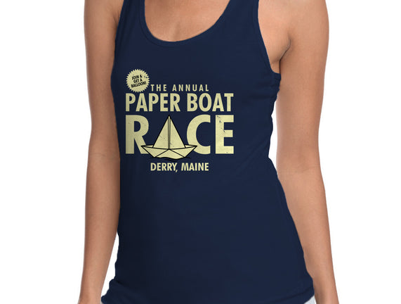 The Annual Paper Boat Race
