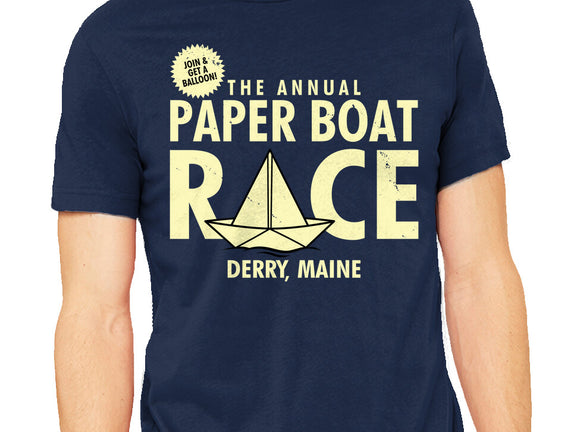 The Annual Paper Boat Race