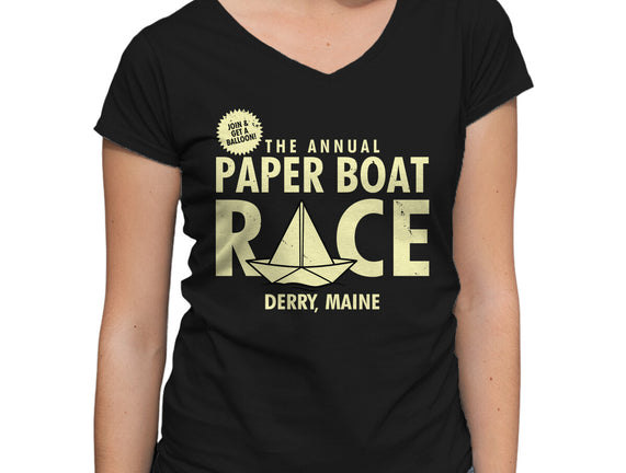 The Annual Paper Boat Race