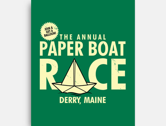 The Annual Paper Boat Race