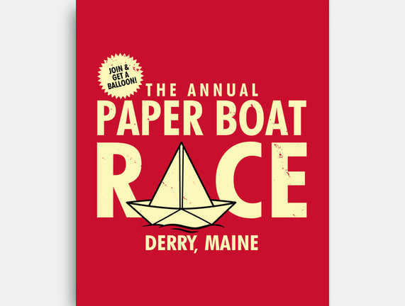 The Annual Paper Boat Race