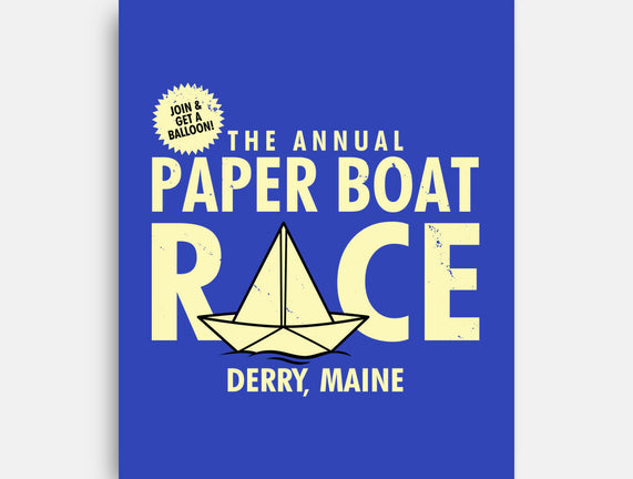 The Annual Paper Boat Race