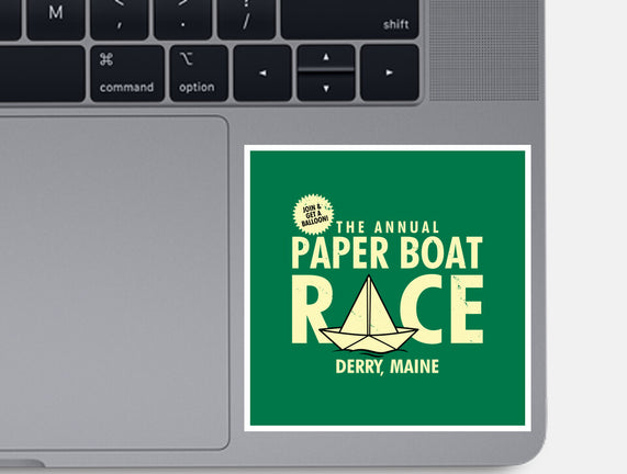 The Annual Paper Boat Race