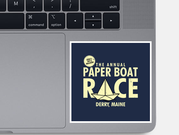 The Annual Paper Boat Race