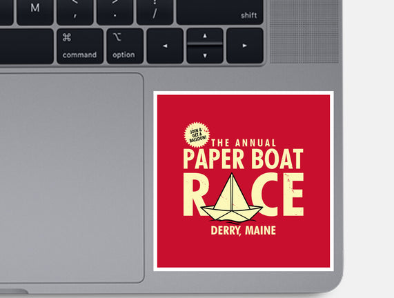 The Annual Paper Boat Race