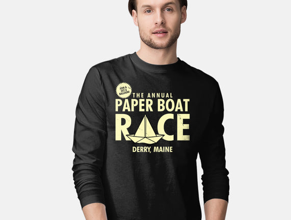 The Annual Paper Boat Race
