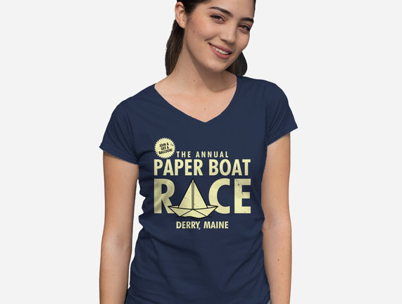 The Annual Paper Boat Race