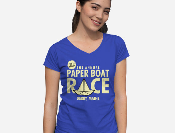 The Annual Paper Boat Race