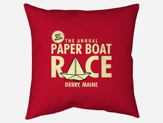 The Annual Paper Boat Race