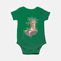 Library Island-baby basic onesie-Disha Lu