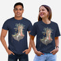 Library Island-unisex basic tee-Disha Lu