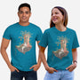 Library Island-unisex basic tee-Disha Lu