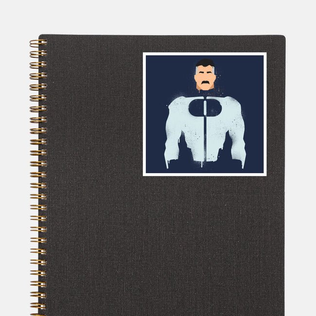 Omniman-none glossy sticker-Ursulalopez