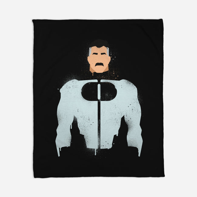 Omniman-none fleece blanket-Ursulalopez