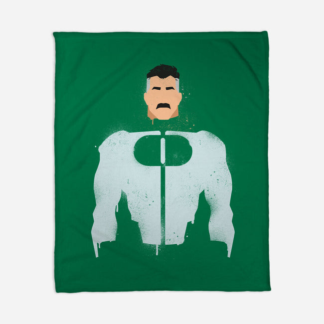 Omniman-none fleece blanket-Ursulalopez