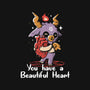 You Have a Beautiful Heart-womens racerback tank-tobefonseca