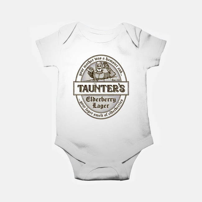 Your Lager Smelt Of Elderberries-baby basic onesie-kg07