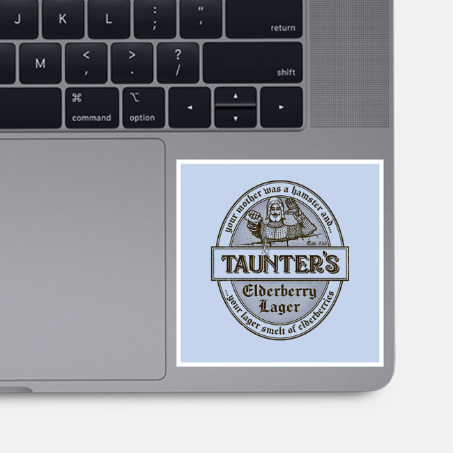 Your Lager Smelt Of Elderberries-none glossy sticker-kg07