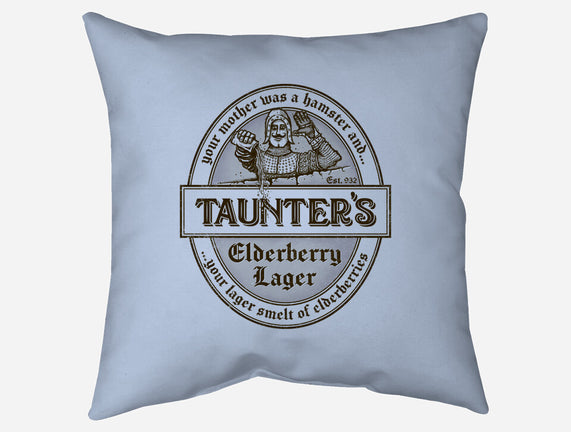 Your Lager Smelt Of Elderberries