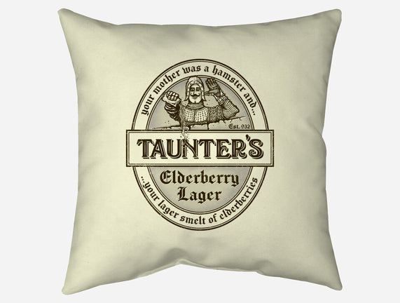 Your Lager Smelt Of Elderberries