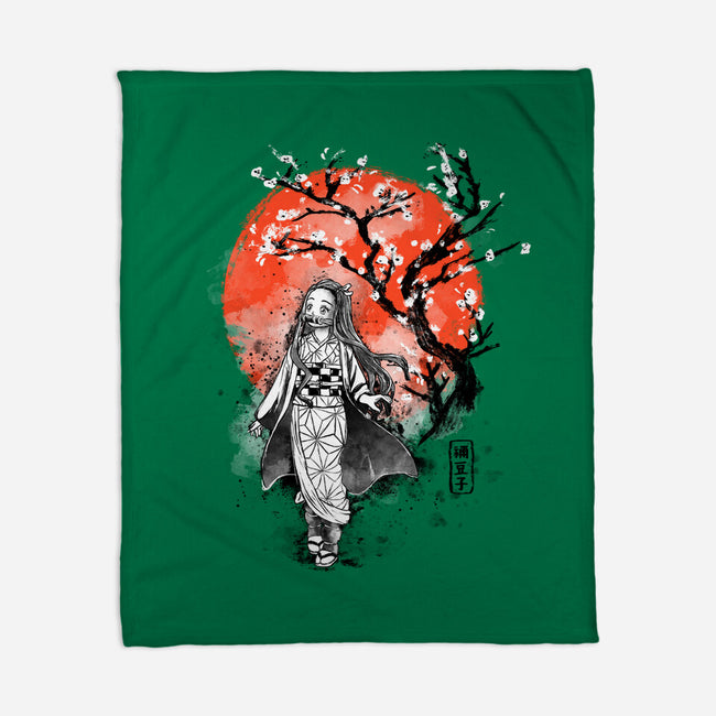 Sister Ink-none fleece blanket-IKILO