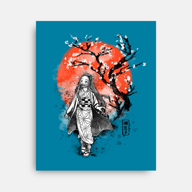 Sister Ink-none stretched canvas-IKILO