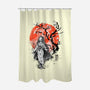 Sister Ink-none polyester shower curtain-IKILO