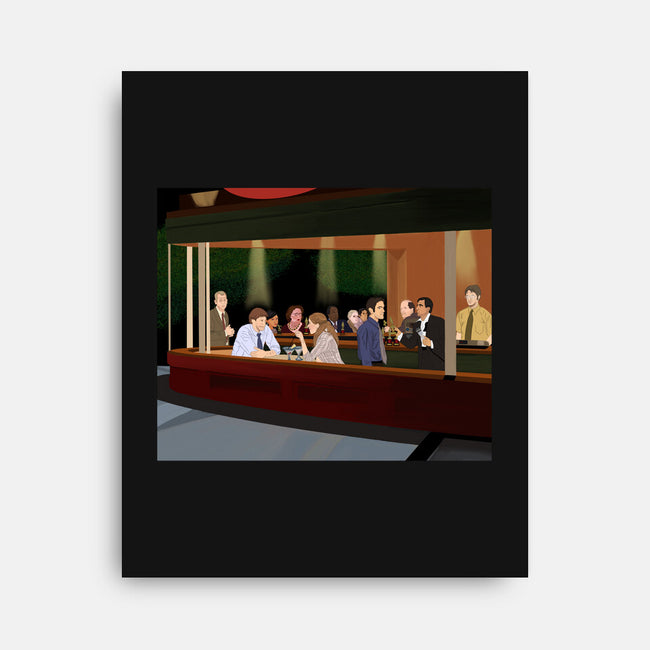 Night of The Dundies-none stretched canvas-SeamusAran