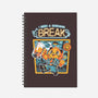 I Need A Break-none dot grid notebook-ilustrata