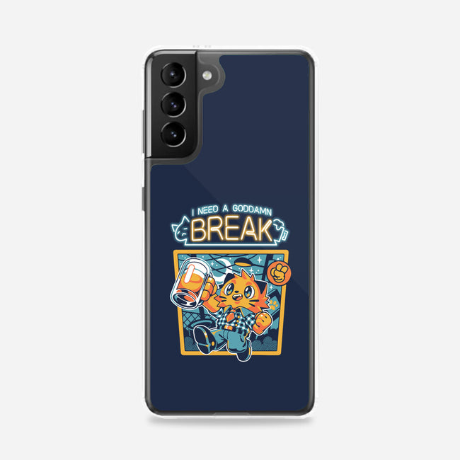 I Need A Break-samsung snap phone case-ilustrata