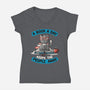 A Book A Day-womens v-neck tee-koalastudio