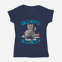 A Book A Day-womens v-neck tee-koalastudio