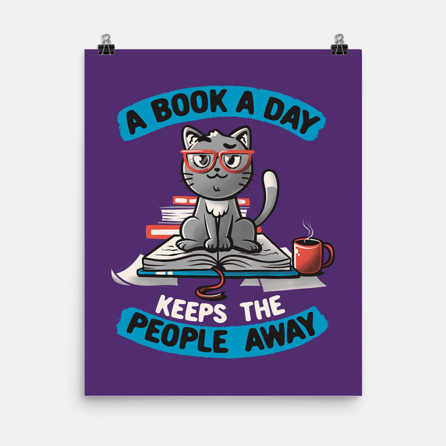 A Book A Day-none matte poster-koalastudio