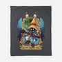 Le Petit Magicien Noir-none fleece blanket-Sarya
