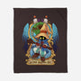 Le Petit Magicien Noir-none fleece blanket-Sarya