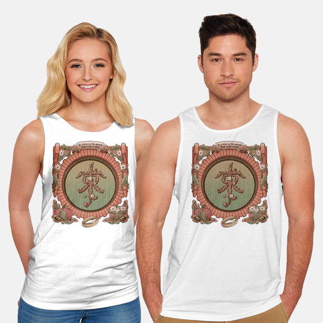 A Hole In The Ground-unisex basic tank-saqman