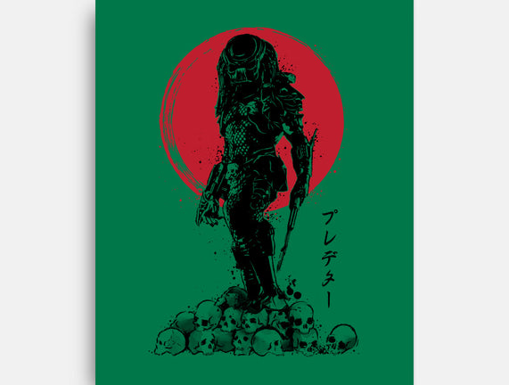 Yautja Hunter Sumi-E