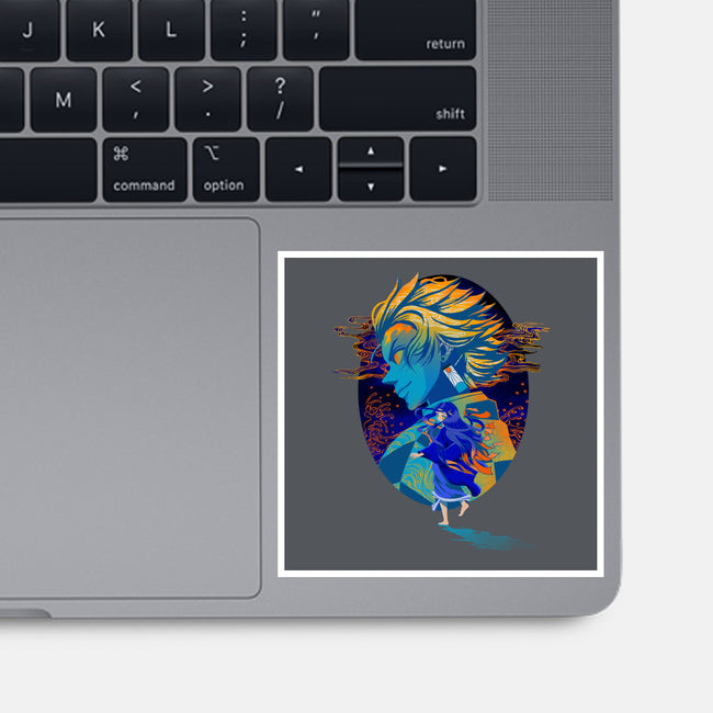 The Kamados-none glossy sticker-Ionfox