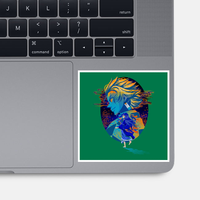 The Kamados-none glossy sticker-Ionfox