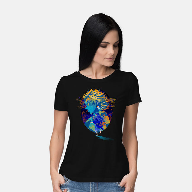 The Kamados-womens basic tee-Ionfox