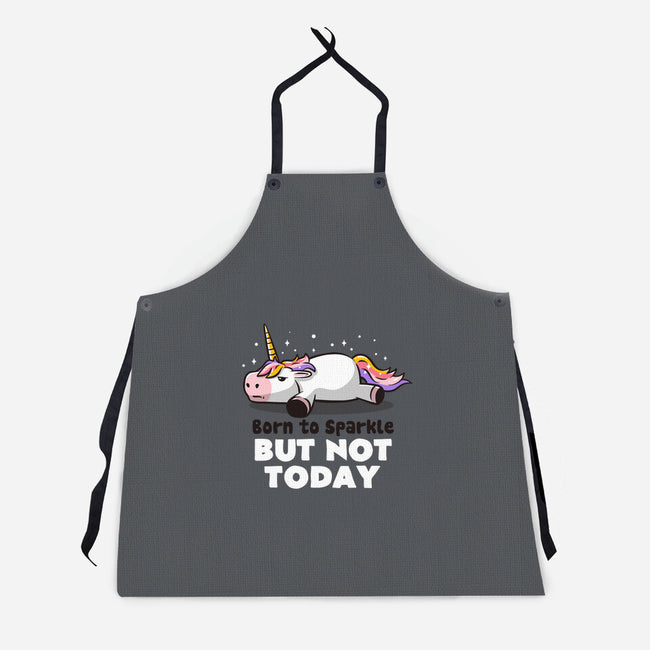 Born To Sparkle-unisex kitchen apron-eduely