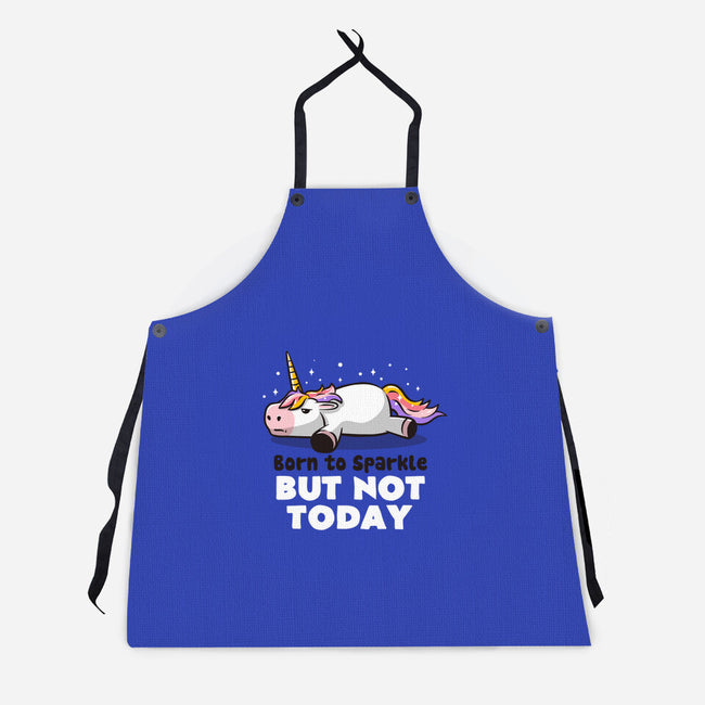 Born To Sparkle-unisex kitchen apron-eduely